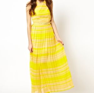 FRENCH CONNECTION London Rock Stripe Maxi Dress